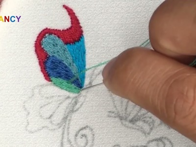 Bordado a mano con motivos de mariposa súper simples y hermosos para principiantes