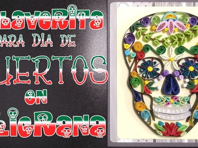 Calaverita para día de muertos en filigrana | Catrina ????????????????????