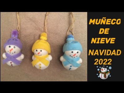 Muñeco de Nieve decoracion de Navidad 2022