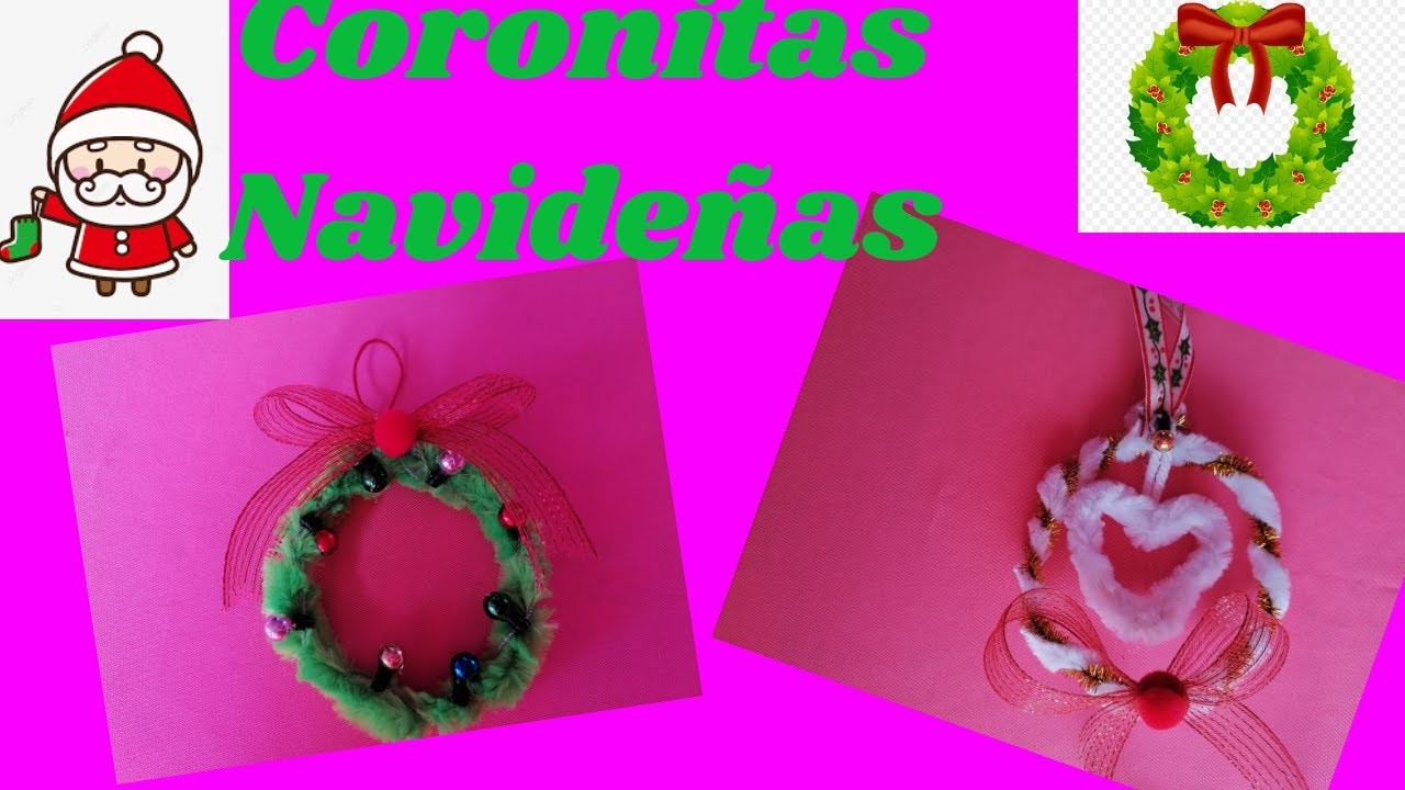 Coronitas Navideñas ????⛄❄️