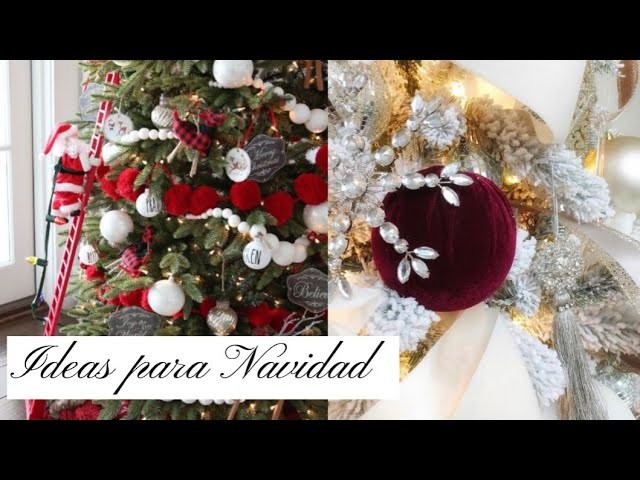 IDEAS NAVIDEÑAS 2022-2023 ????❄️ DECORACIONES NAVIDEÑAS EN TENDENCIA