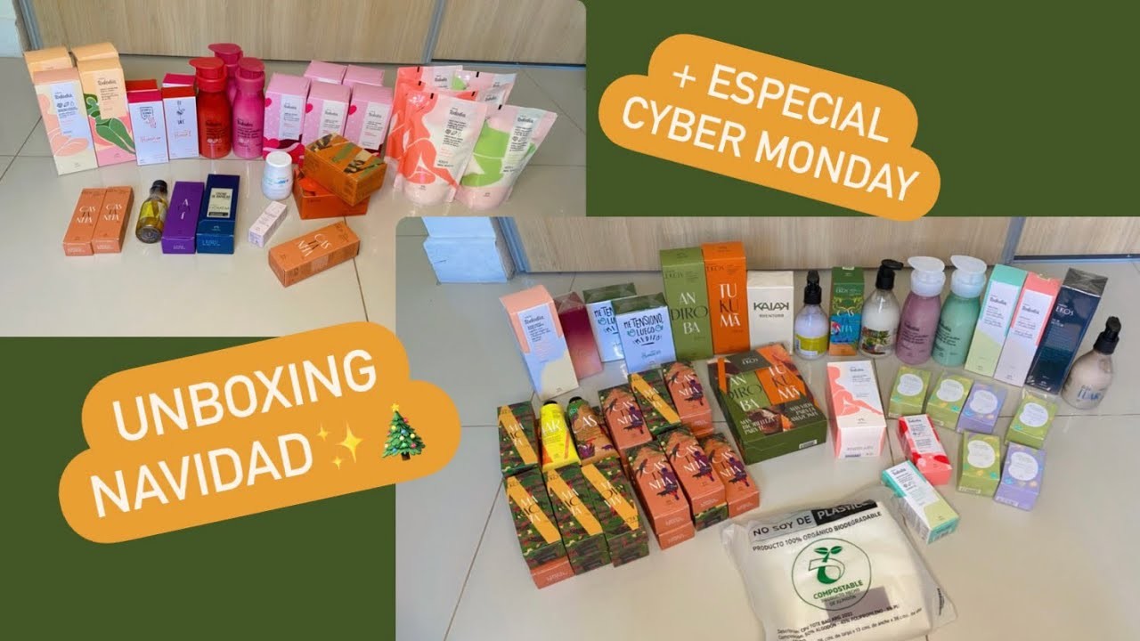Unboxing especial NAVIDAD????✨ + Cyber Monday????