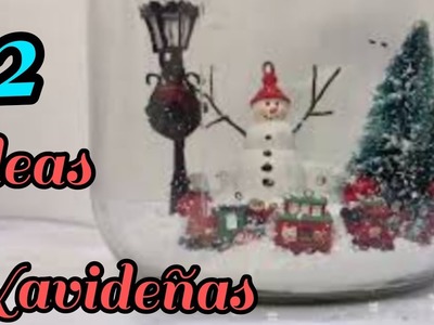 2 maravillosas IDEAS NAVIDEÑAS faciles-
economical Christmas Decoration Ideas.