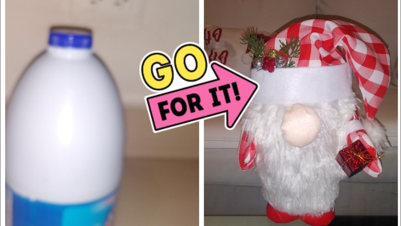 COMO HACER GNOMO NAVIDEÑO