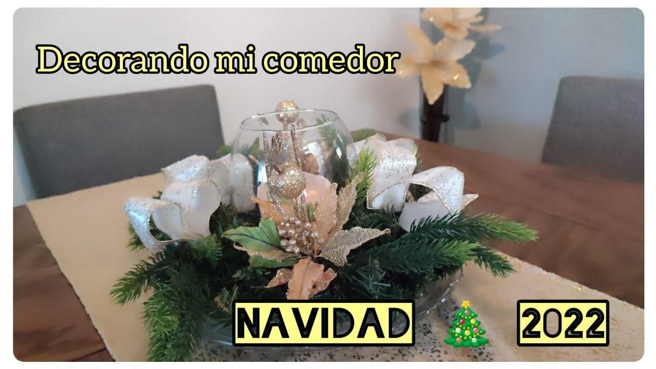 ????Decora conmigo  mi comedor pequeño????Navidad 2022  #navidad #decoracion #house