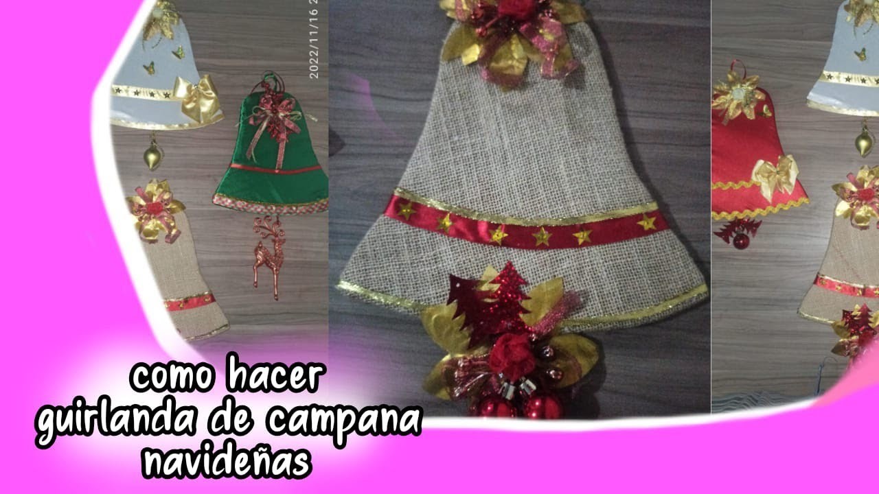 Hermosas campanas navideñas ????????