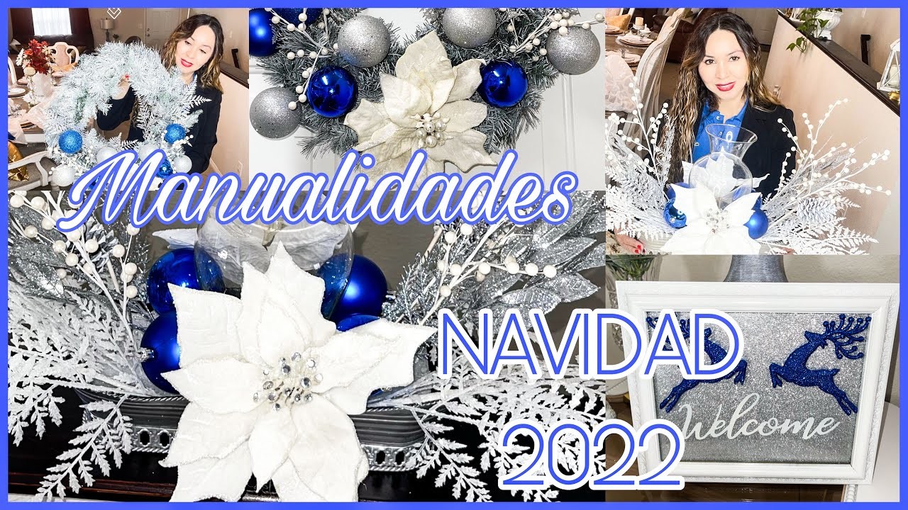 ????❄️MANUALIDADES  NAVIDEÑAS SÚPER ELEGANTES, FÁCIL Y ECONÓMICAS 2022.Diy for Christmas ????