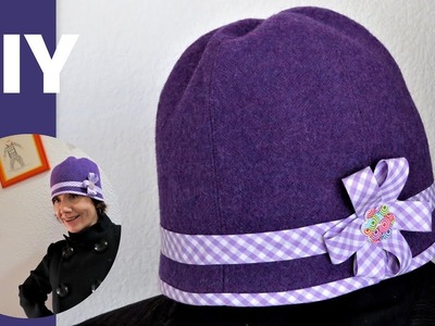 4 SOMBREROS  y GORROS FÁCILES????DIY 4 ideas para regalar este invierno