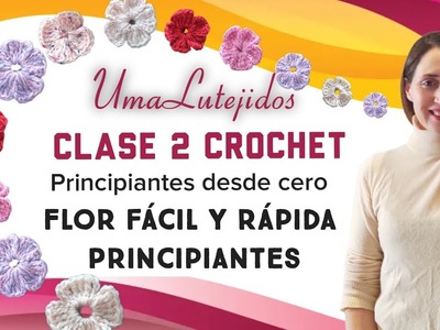 #como Ganar ???????? Mucho #Dinero! ???? flor tejida crochet #facil y #rapida principiantes ♥️♥️