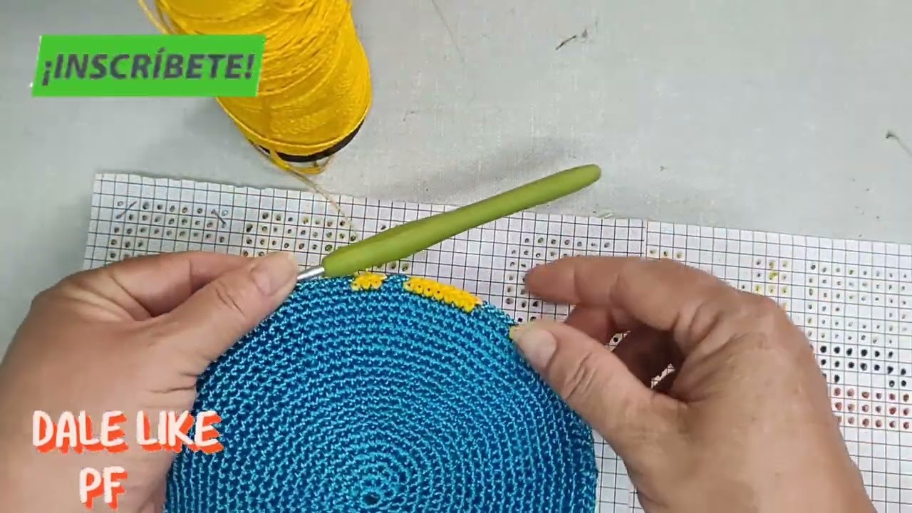 Como hacer las letras en las gorras de crochet #1