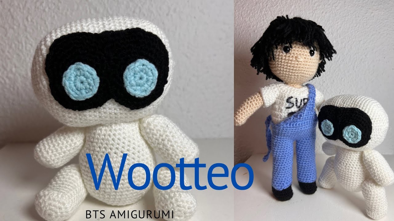 Wootteo, BTS amigurumi #jin #theastronaut????‍???? #amigurumi #crochetamigurumi #bts
