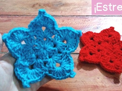 Crochet Estrellas Navideñas - Paso a Paso