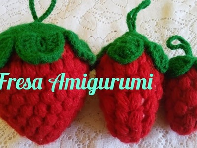 Fresa A Crochet Paso A Paso | Tutorial Amigurumi ????