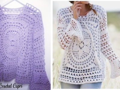 BLUSA A CROCHET PARTE 2 Final #blusacrochet #crochet #tendencias