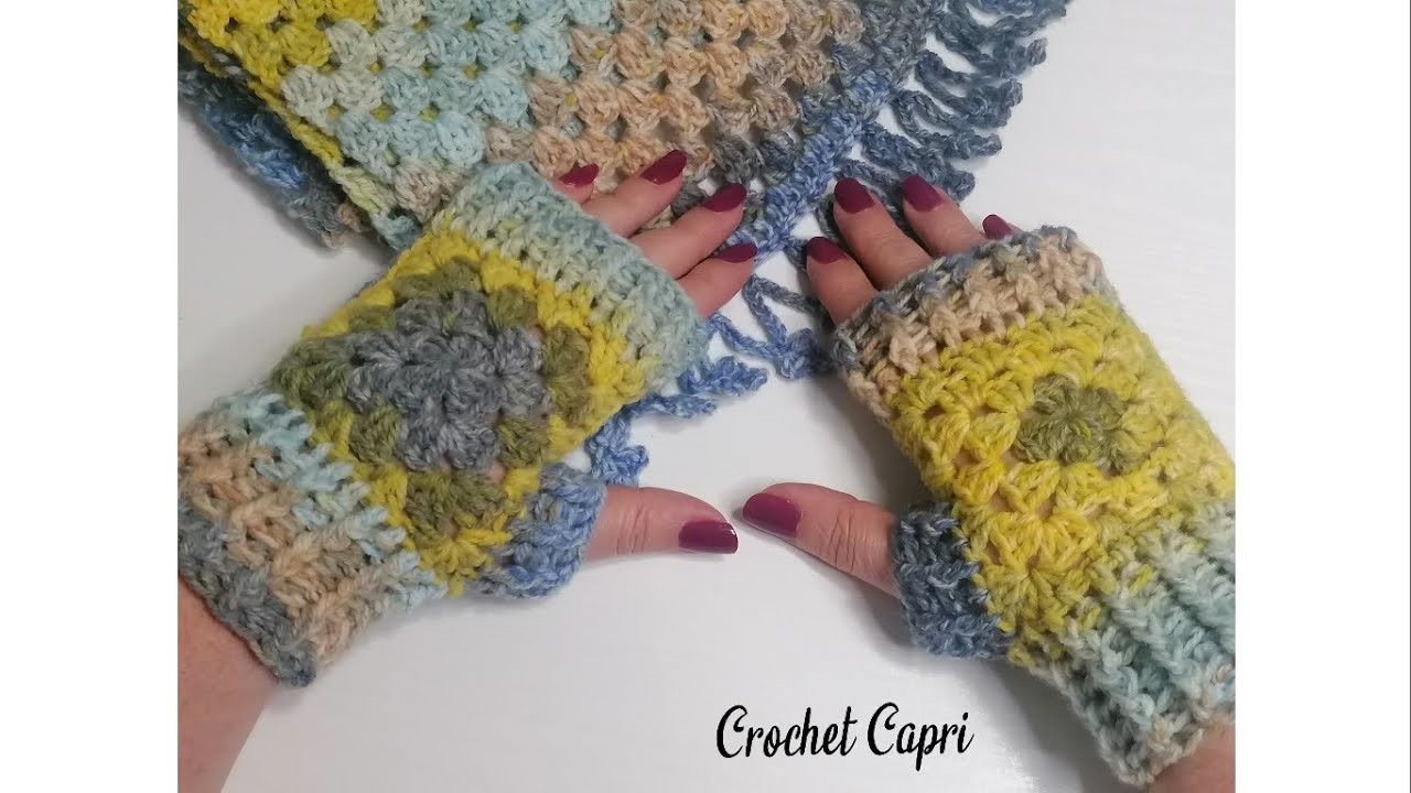 MITONES A CROCHET ❄️#crochet #mitonestejidos