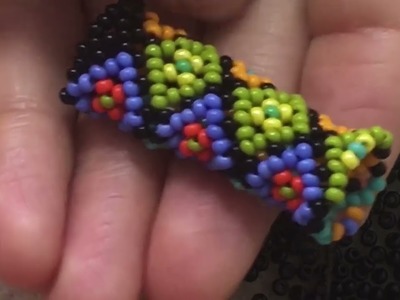 TUTORIAL TUBULAR con mostacilla #3 Subtitle ingles, ruso, español - TUBULAR TUTORIAL with bead #3