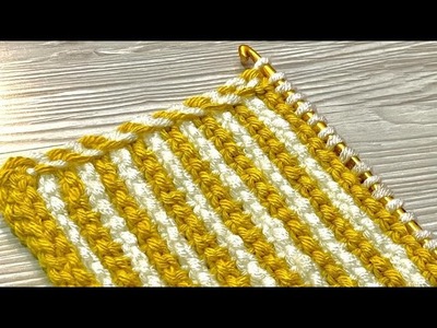 WOW❗♥️ A legendary tunisian crochet. Very Easy Crochet for Beginners