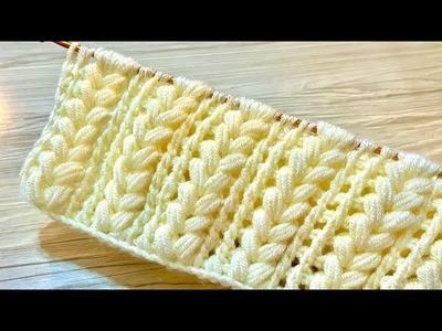 Amazing tunisian crochet????. Very lovely crochet stitch. How to crochet for beginners