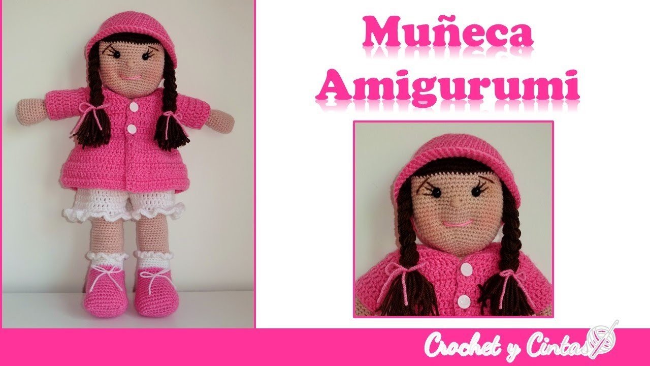 Muñeca Amigurumi   PARTE 1 – Cuerpo, piernas, brazos - Tejidos a crochet