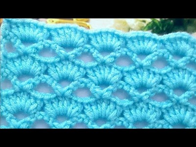 SO BEAUTIFUL!???? Amazing Crochet with only 2 ROW!!!. Crochet baby blanket
