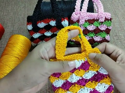 Vídeo completo de como teje monederos de forma fácil en crochet
