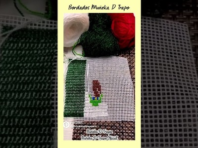 Bordados Muñeka D Trapo - Bandera De Mexico ????????(fiestas patrias)