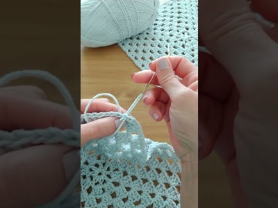 Cómo hacer una costura perfecta de granny square crochet