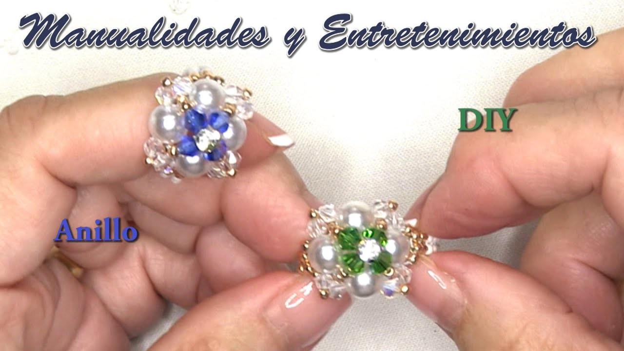 DIY - Anillo 4 Perlas 4 Tupis????????????