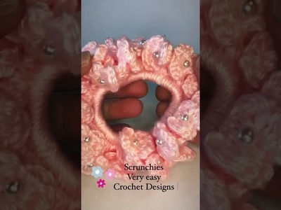 Donas para el cabello a crochet paso a paso #shorts #comotejer #ganchillo