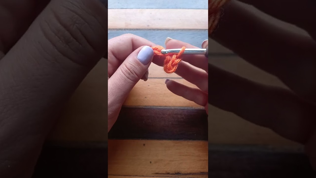 Puntos basicos a crochet. clase n°2. punto deslizado