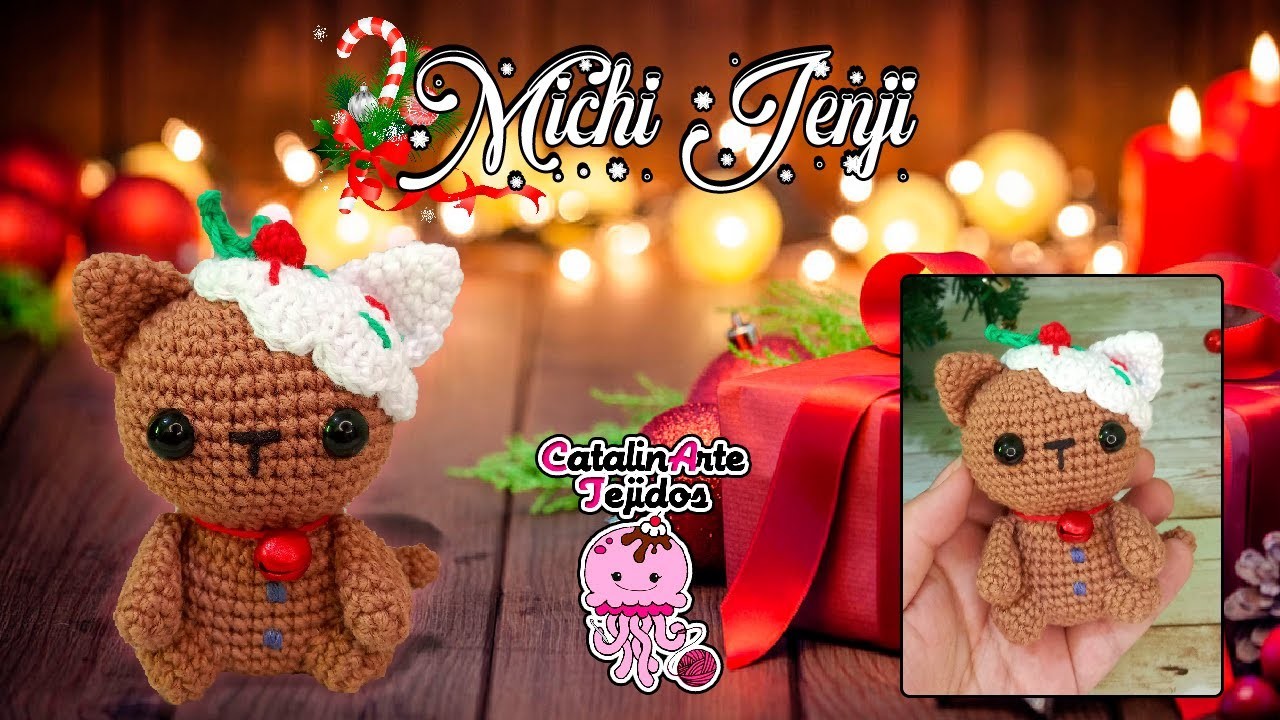 Michi jengibre amigurumi | CatalinArte Tejidos