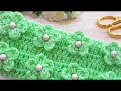 Fantastic???? Very Brautiful stitch. Spring Flower apattern. How to crochet a baby blanket