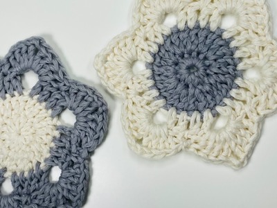 Flores navideñas a crochet || Tutorial ||
