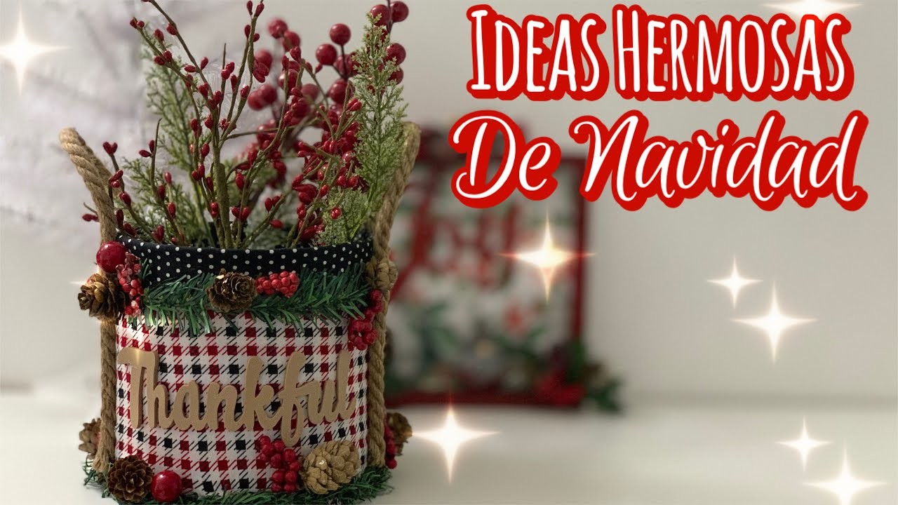 Hermosas Manualidades Navideñas. Ideas con Reciclaje. Diy Christmas. Artesanato Natalino