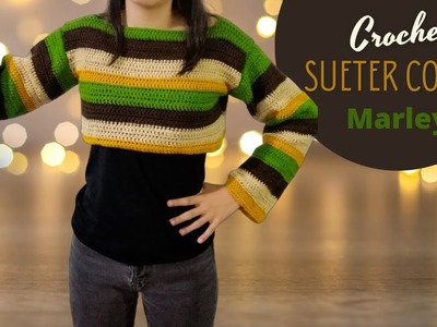 Sueter Corto a Crochet | Marley | Facil