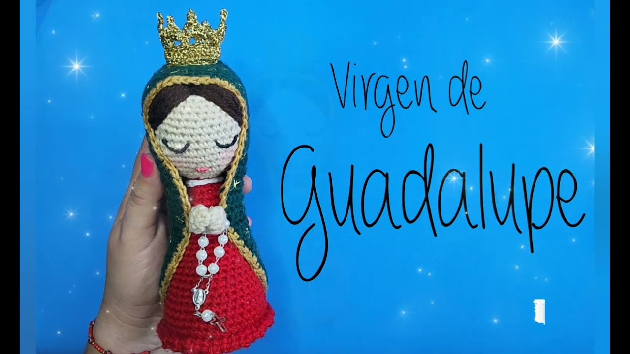 #virgendeguadalupe  a #crochet  How to crochet Virgin #amigurumi (1.2)