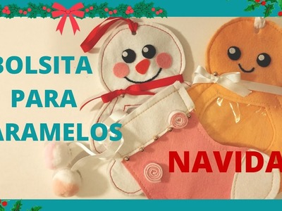 Bolsitas para Caramelos, NAVIDAD #tutorial #proyectosdecostura #navidad