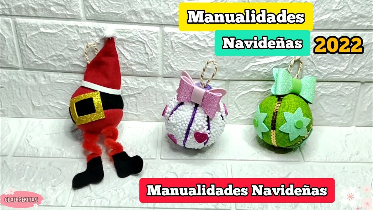 Manualidades Navideñas Para Vender y Decorar. Beautiful ideas for Christmas 2022