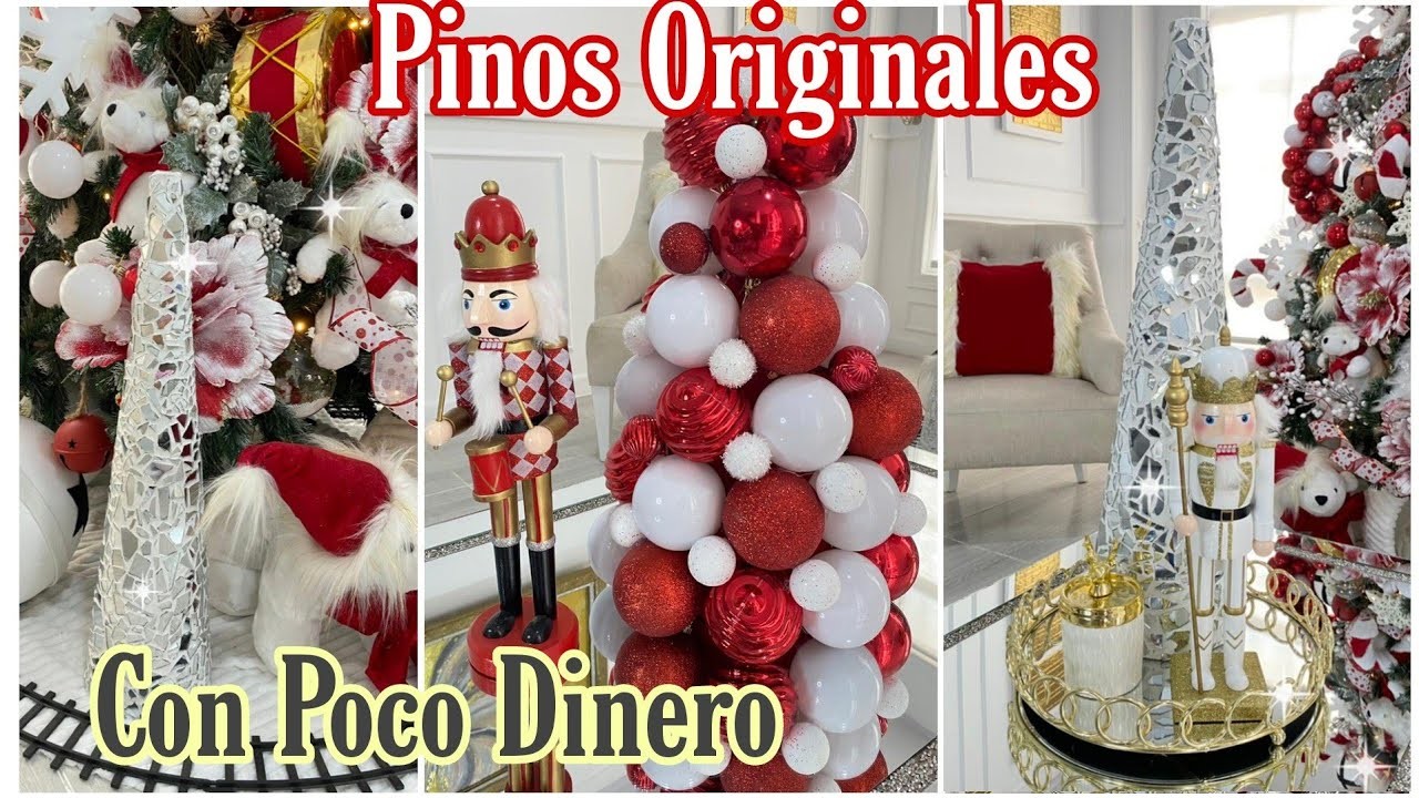 2 IDEAS DE PINOS NAVIDEÑOS MUY ORIGINALES