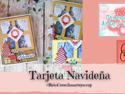 [010] #RetoCerecitas Como hacer una #Tarjetanavideña #Shaker y #popup  ***Gaby Cositas***