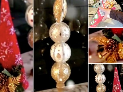 DIY.ARBOLITO DE NAVIDAD CON UNA CAJA DE CEREAL. TOPIARIO NAVIDEÑO. RECICLANDO CAJA DE CARTON