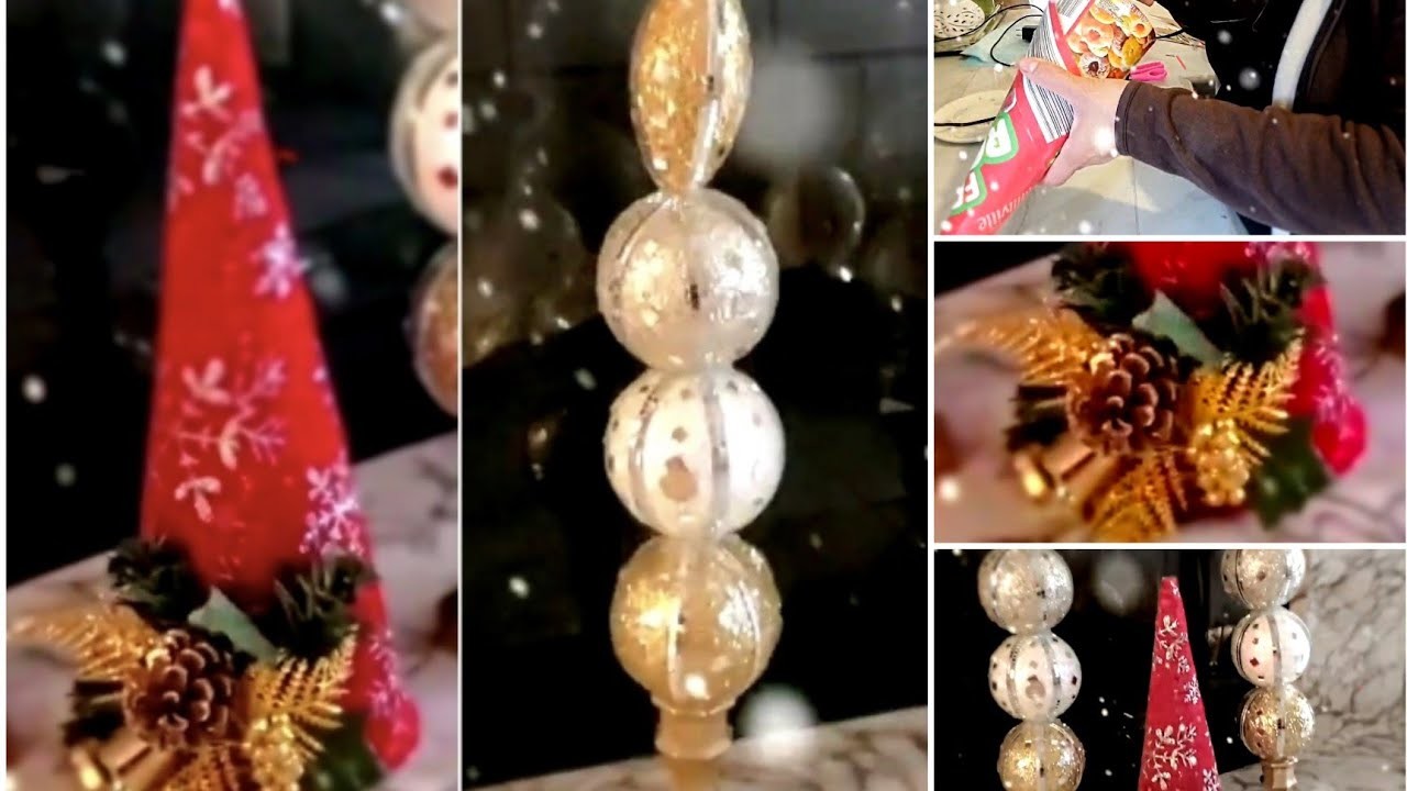 DIY.ARBOLITO DE NAVIDAD CON UNA CAJA DE CEREAL. TOPIARIO NAVIDEÑO. RECICLANDO CAJA DE CARTON