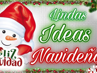 ⛄Manualidades Navideñas. 2 Lindas Ideas. Christmas Decoration 2022