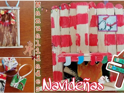 4 Lindas Y Fáciles Manualidades Navideñas Para Colgar En Tu Árbol | Alexandra Manualidades