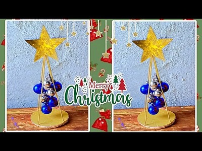 ADORNO DECORATIVO NAVIDEÑO con esferas.Decoración navideña.*DIY Manualidades Navideñas ✂️☃️????