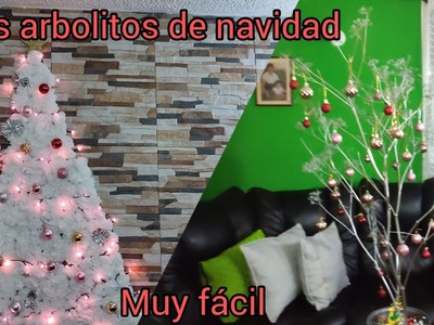 Dos ideas de arbolitos navideños ???? #navidad #manualidades #reciclaje