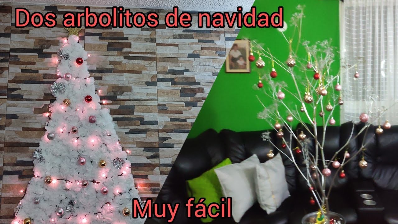 Dos ideas de arbolitos navideños ???? #navidad #manualidades #reciclaje