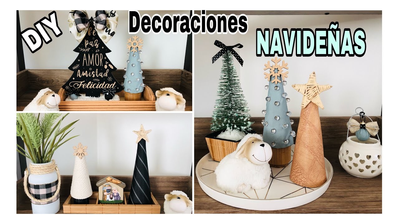 DIY DECORACIONES NAVIDEÑAS Y MÁS !!!  ???????? NAVIDAD 2022 ????