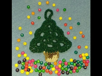 ARBOL DE NAVIDAD TEJIDO A CROCHET