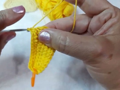 Como tejer a crochet una planta de pie para bebé de 6 a 9 meses (paso a paso)